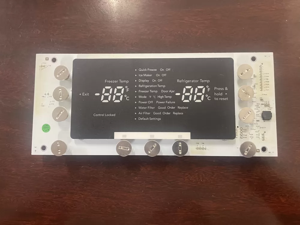 Frigidaire  Electrolux A05860726/A  Refrigerator Control Board Display