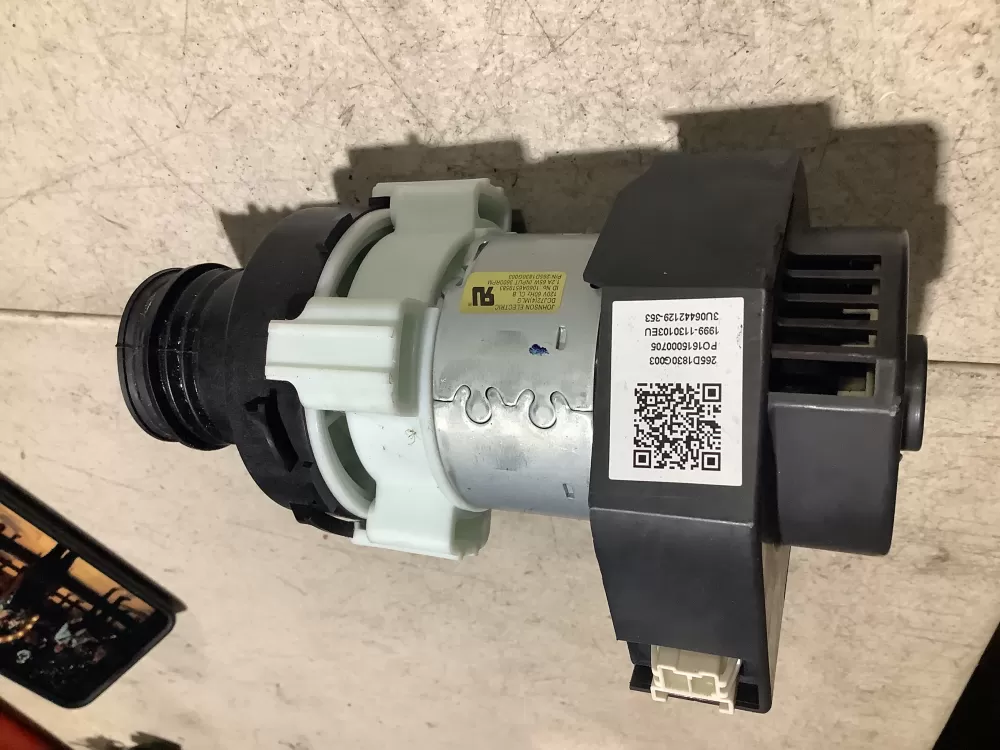 GE 266D1830G003 Dishwasher Circulation Pump
