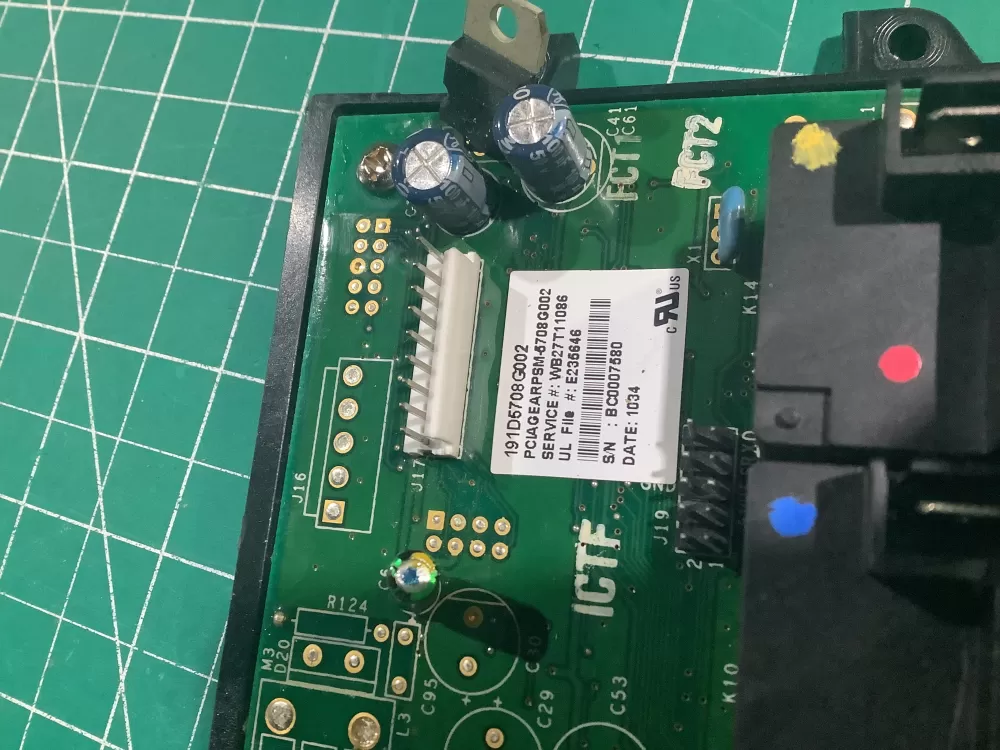 GE WB27T11086 191D5708G002 Range Relay Control Board AZ150613 | NR2494