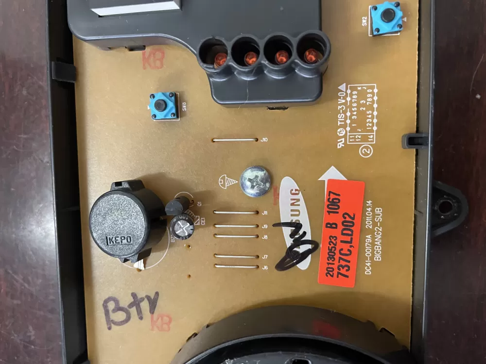 Samsung DC92 00736B DC41 00179A Washer Control Board AZ36744 | KMV15