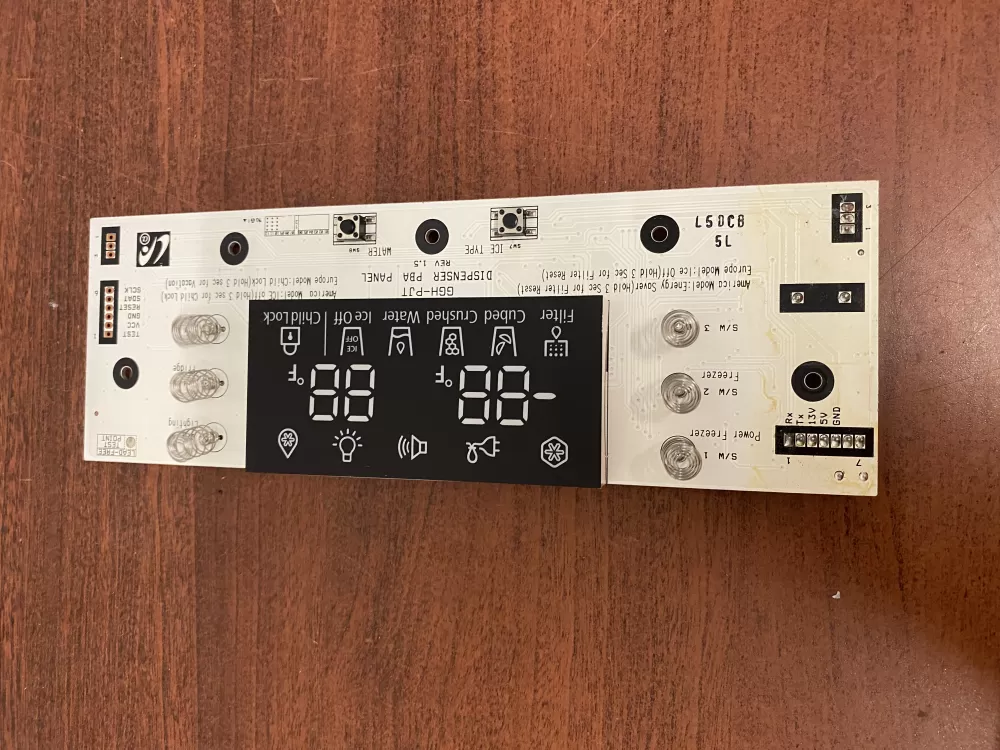 Samsung DA41-00522  DA41-00522A Refrigerator Dispenser Control Board