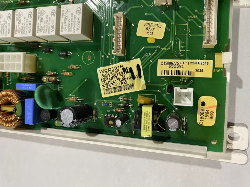 GE Hotpoint WCC101K Washer Control Board AZ184610 | BK720