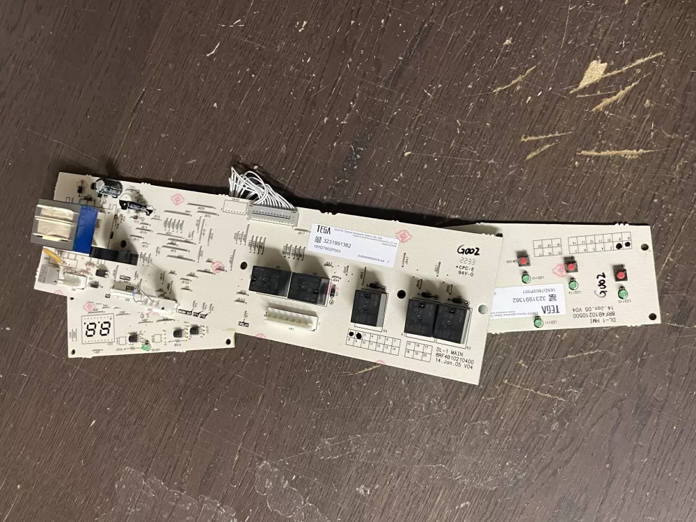 GE 165D7803P001 Dishwasher Control Board