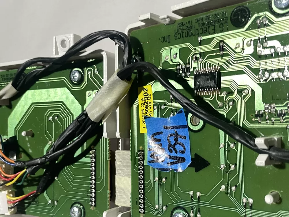 Kenmore Washer User Interface Board EBR75092908 EBR75092902 AZ126677 | Wmv371