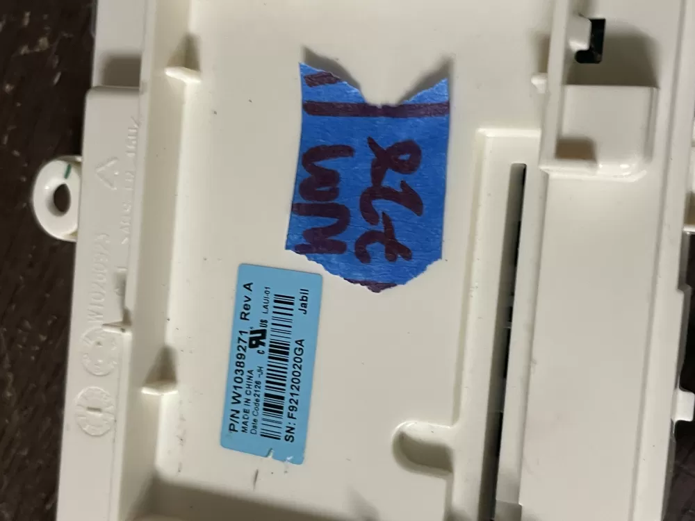 Whirlpool W10389271 Dryer Control Board AZ48092 | Wm728