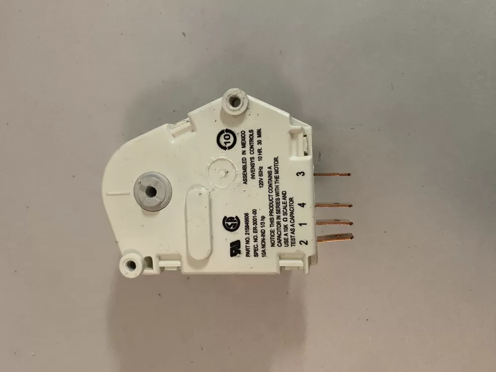 Frigidaire Kenmore AP2111929 12762 215846602 00624728 00626234 00628510 00628518 0628510 08000559 08006054 08006992 08016919 08950148 215267800 215846605 215846606 240371001 241621501 3001671 3001701 3015909 3203657 4013391050 5300187484 5300628518 5301090474 5303203657 5303211155 5303211680 5303270622 5303275811 5303321133 5303321915 5304457327 5308006054 5308006992 624728 626234 628510 628518 8000559 8006054 8016919 8950148 C000062797 C62797 D007004112 DG187005 F000111695 G000187484 G172706 G174820 G186580 G187005 G187484 M1090167 M1090474 N8000559 R000900241 R000900764 R900241 PS423801 Refrigerator Defrost Timer