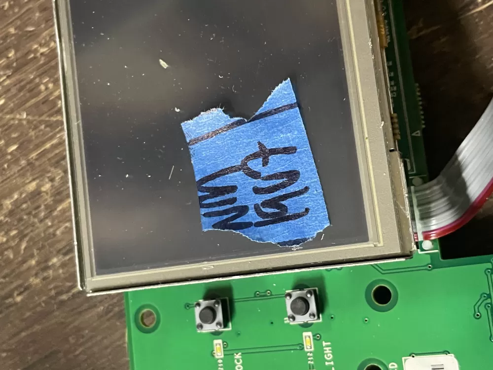 Whirlpool 197D8560G006  Control Board Graphic Card Lcd AZ51552 | Wm1907