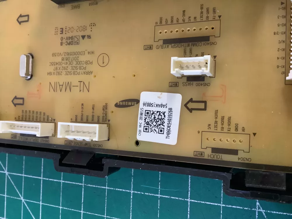 Samsung Dg34 00043a Oven Range Control Board Touch Panel Assy AZ205094 | NRV909