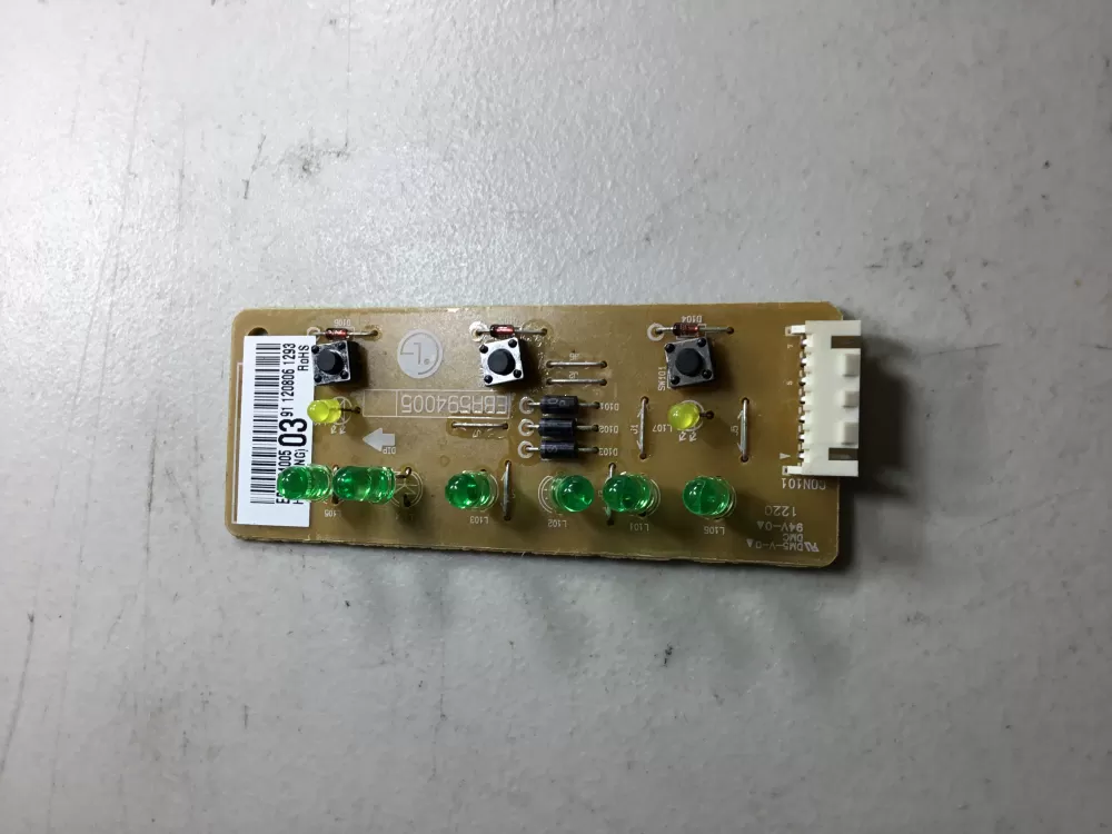 LG  Kenmore EBR59400503  AP5680201  2667666  PS7792428 Display Power Control Board Assembly