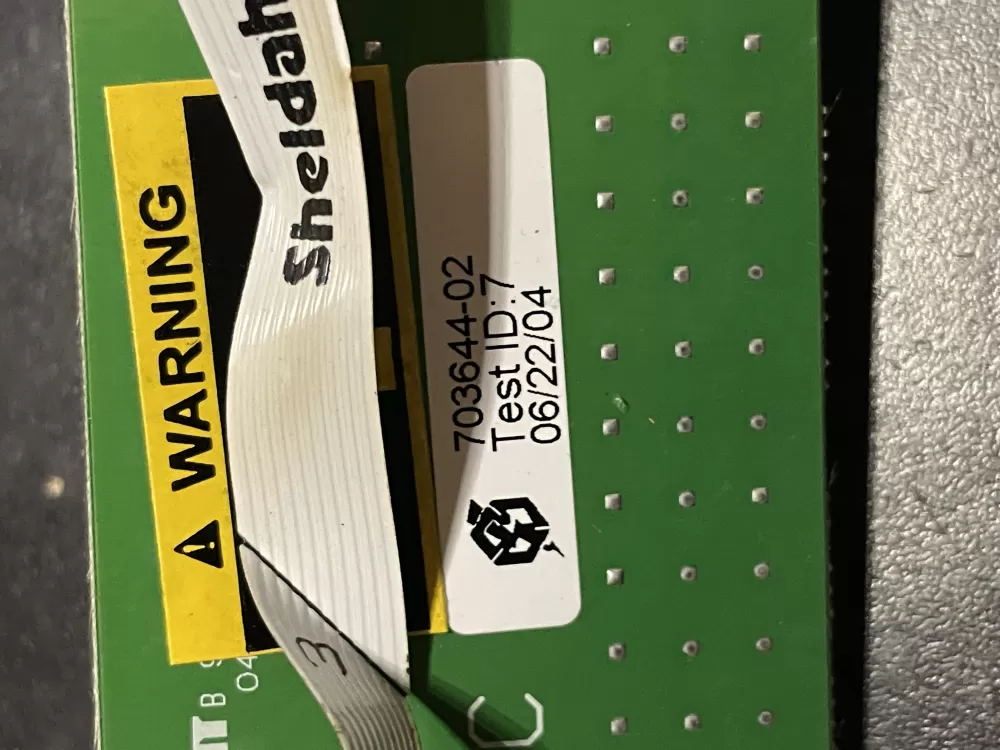 Frigidaire 703644 02 40507900 Refrigerator Control Board AZ30031 | WM946