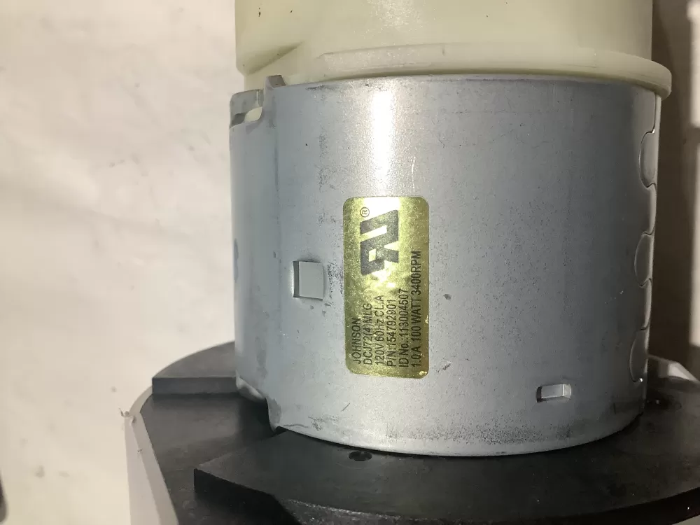 Crosley  Frigidaire  Kenmore  Tappan  White Westinghouse 154395401 154474001 154599501 154682801 154683201 154792901 154859201 Dishwasher Crosley Circulation Pump Motor