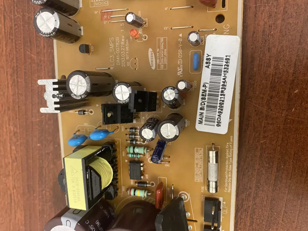 Samsung DA92-00215R Refrigerator Inverter Control Board AZ47301 | BK947