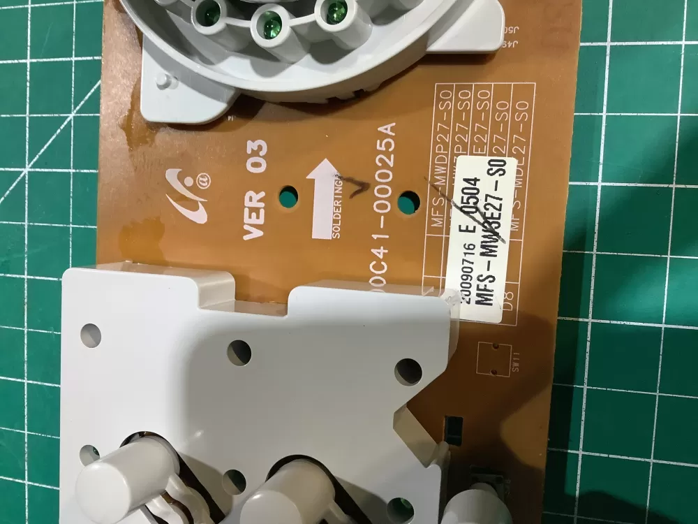 Samsung MFS-MDE27-S0 AP4244222 Dryer Control Board AZ145373 | NR2433