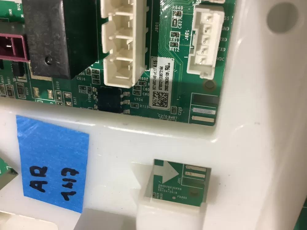 GE Washer 290D2863G109 Main Control Board AZ187672 | AR147
