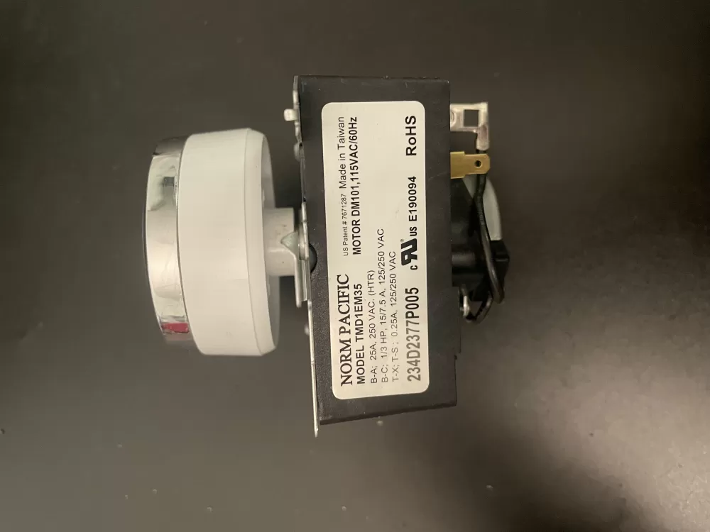 Hotpoint  General Electric WE04X25280 234D2377P005 Dryer Timer
