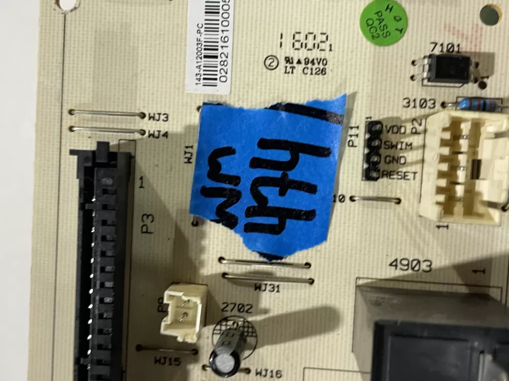 Whirlpool w10918329 w1127563 Microwave Control Board AZ172189 | Wm474