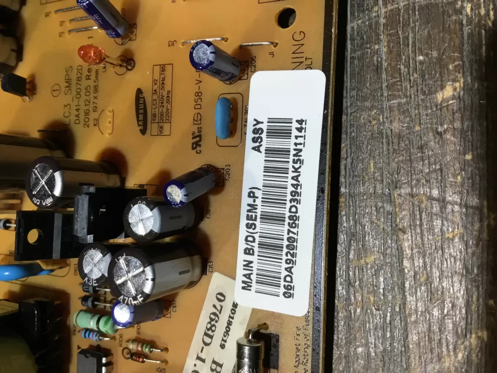 Samsung DA92 00768D Refrigerator Control Board Inverter AZ60898 | NR1979