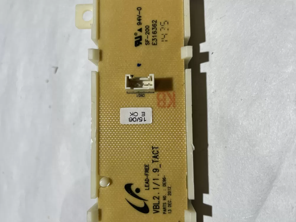 Samsung E316362 Control Panel AZ123608 | Wm286