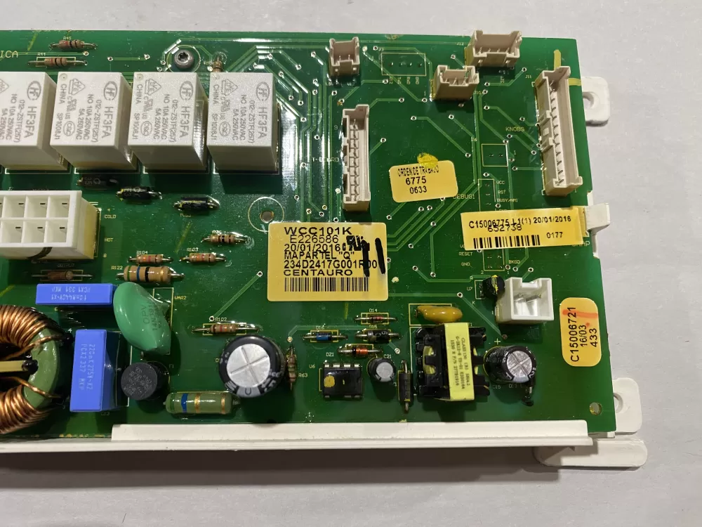 GE Hotpoint WCC101K Washer Control Board AZ184401 | BK548