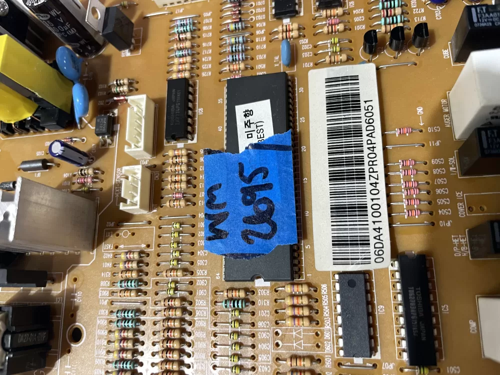 Samsung DA41 00104Z Refrigerator Control Board AZ201521 | Wm2695