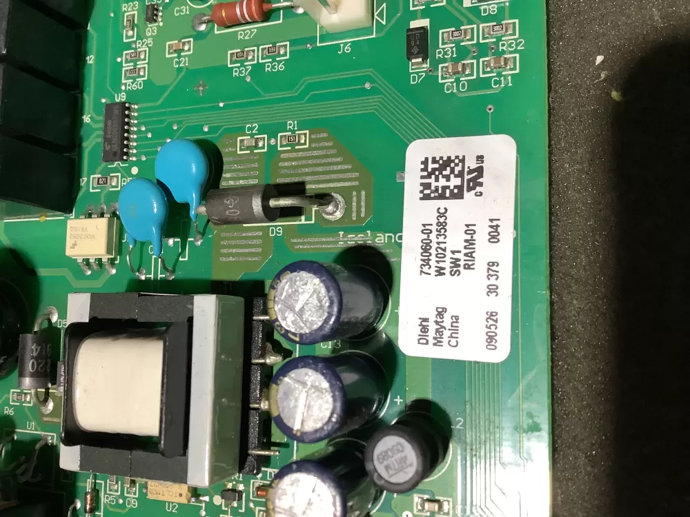 Maytag KitchenAid W10213583C Refrigerator Control Board AZ128245 | NR2313