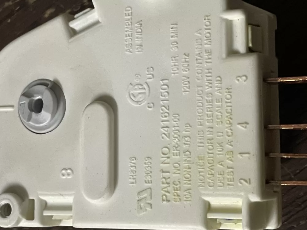 Frigidaire Kenmore AP2111929 12762 Refrigerator Defrost Timer AZ47365 | Wm646