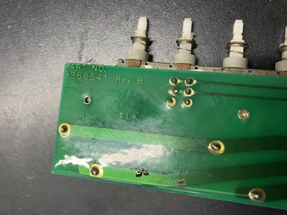 Whirlpool 3368541 Dishwasher Control Board Switch Assembly AZ20138 | BK577