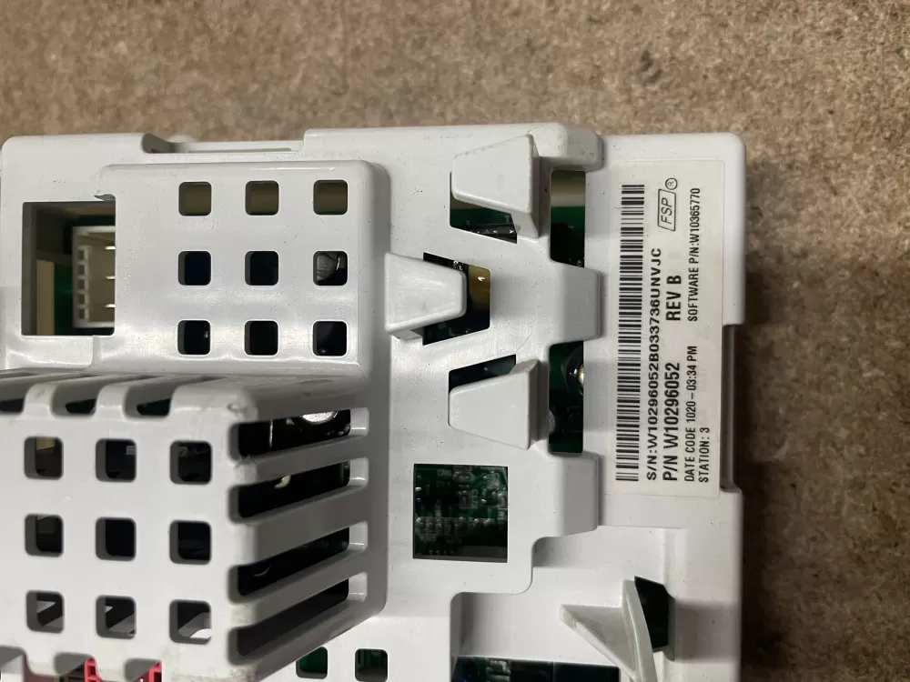 Whirlpool AP5954420 W10296052 W10393480 Washer Control Board AZ18253 | KMV306