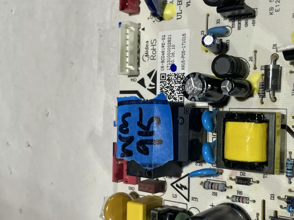 Midea 17131000002821 Freezer Control Board AZ152375 | Wm915