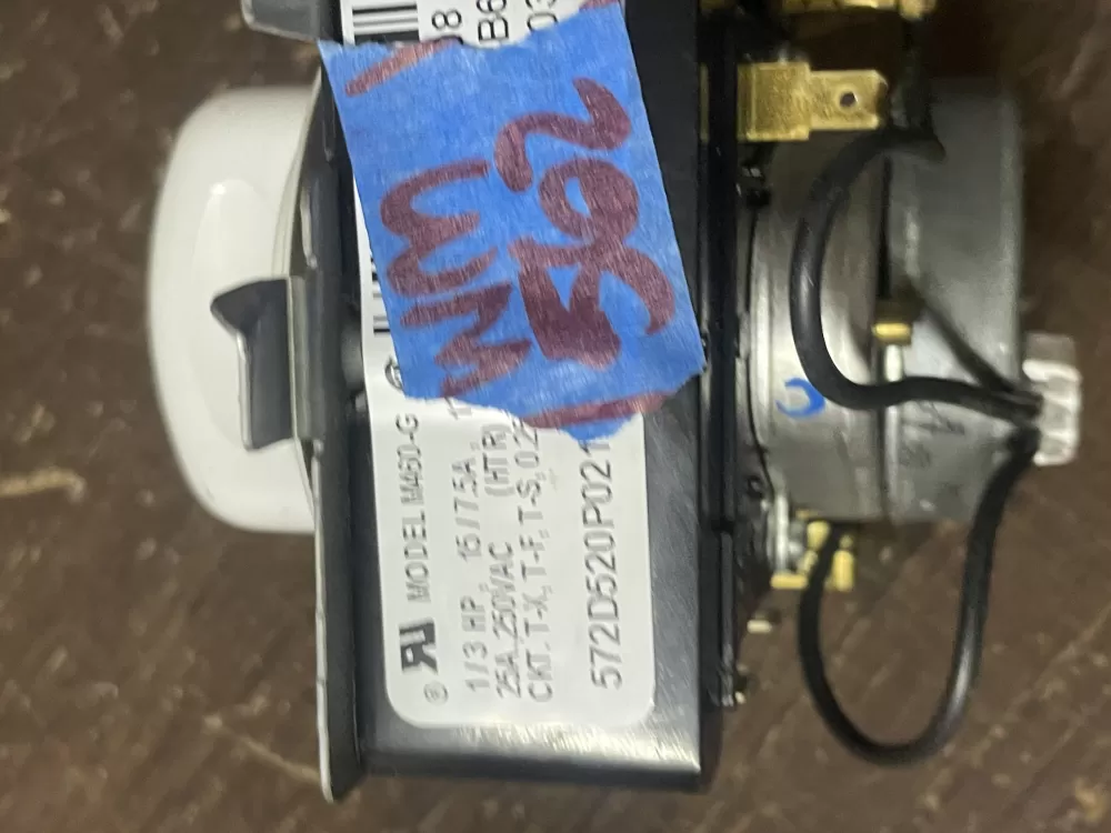 GE 572D520P021 WE4M271 Dryer Timer AZ47599 | Wm562