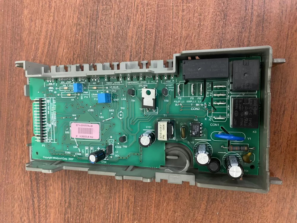 Whirlpool  Maytag  KitchenAid  Kenmore AP6018710 W10130968 W10208674 W10285179 WPW10285179 PS11752012 Dishwasher Control Board
