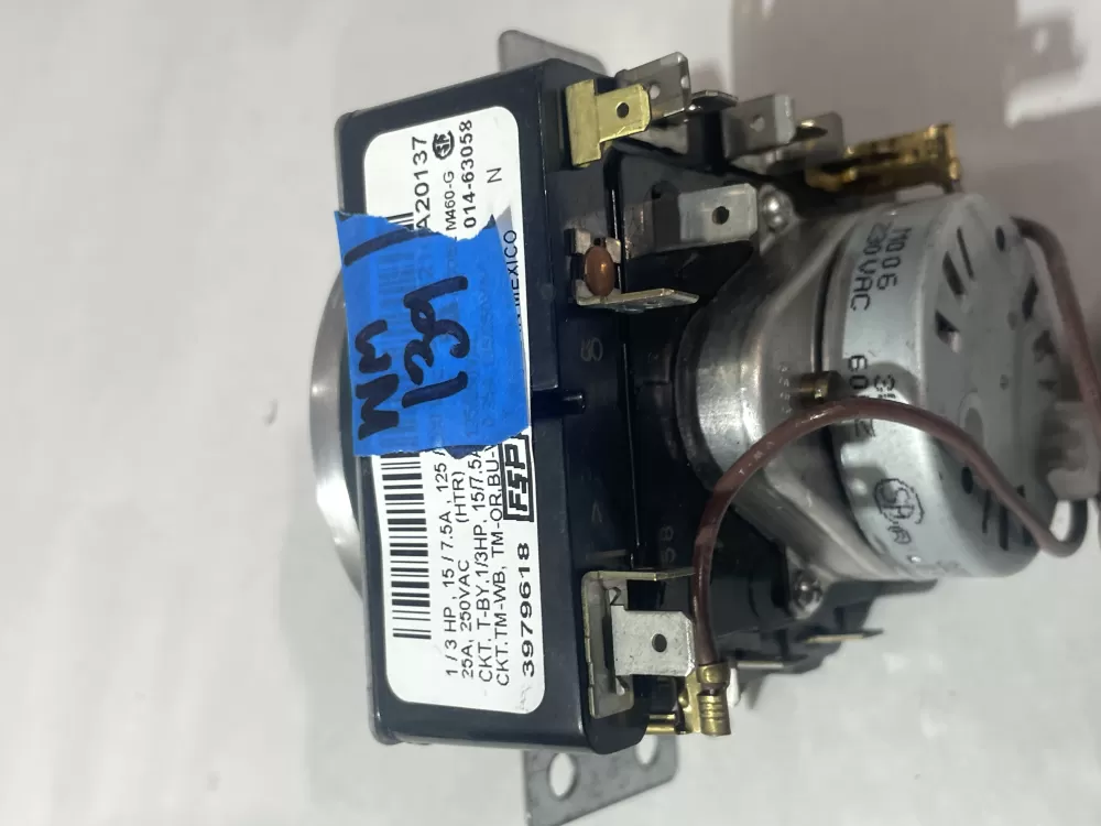Whirlpool Amana Admiral AP6009056 3979618 3979618R Dryer Timer AZ205816 | Wm139