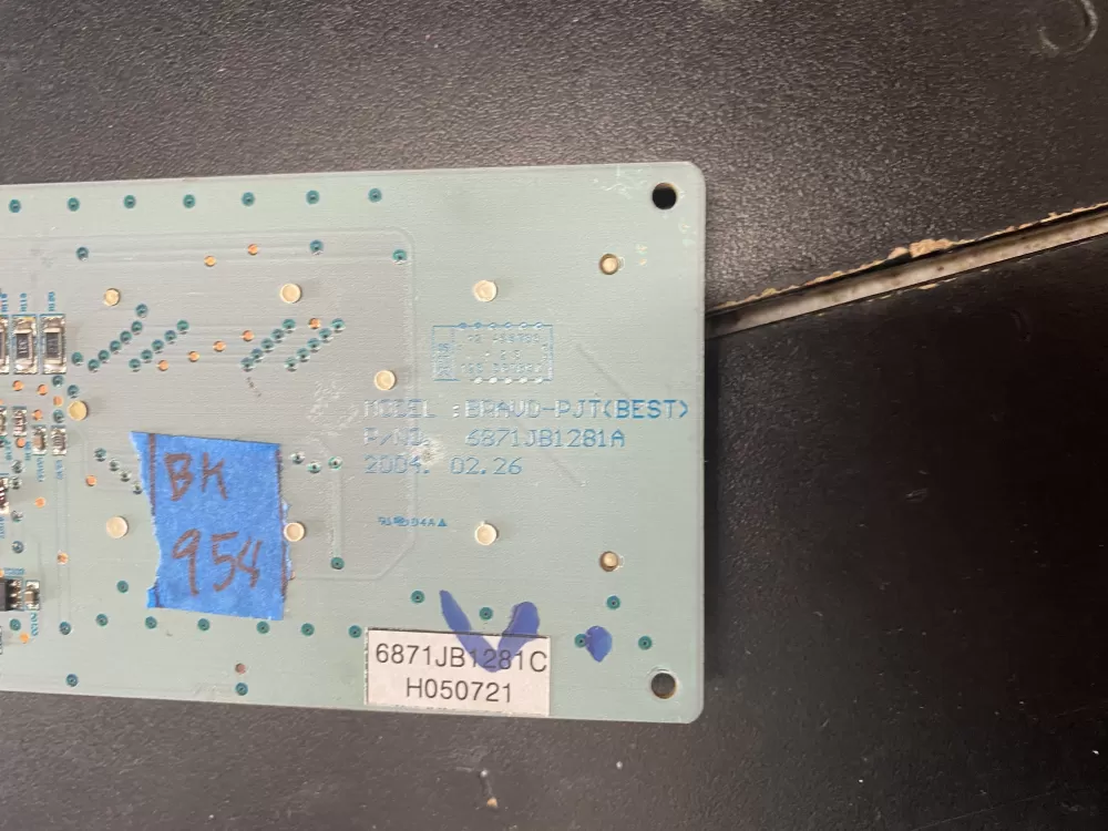 LG 6871JB1281C Refrigerator Control Board Dispenser AZ23250 | BK954