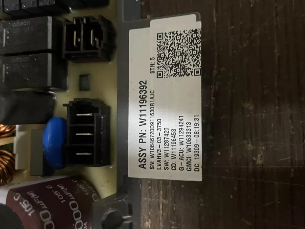 Whirlpool Maytag W11246700 Washer Control Board AZ50942 | Wmv463