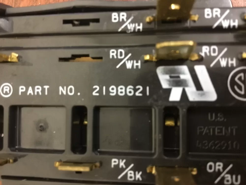 Whirlpool Maytag 2198621 Refrigerator Control Board Dispenser AZ29700 | NR1035