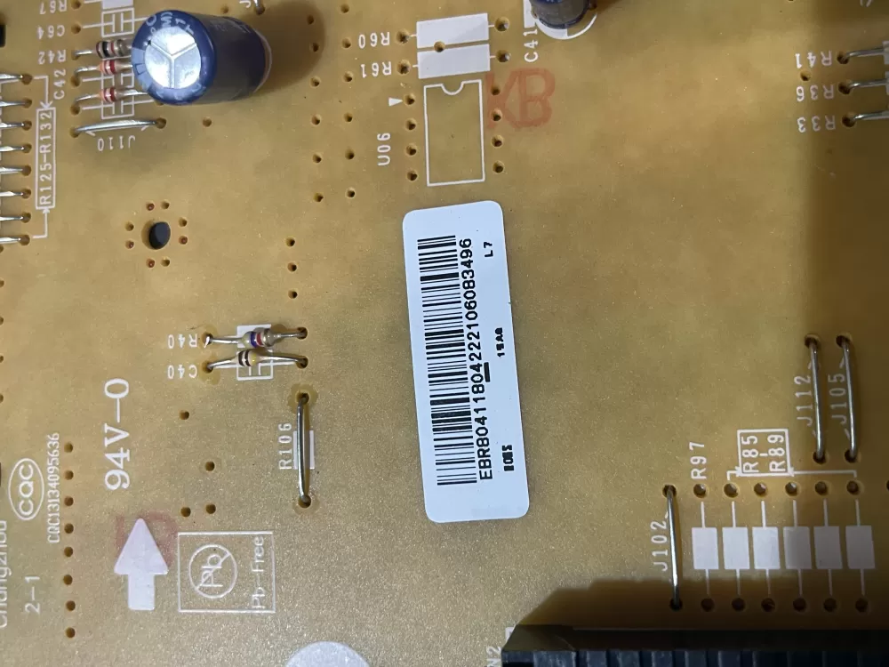 LG Kenmore EBR80411804 AP7223334 Microwave Control Board Panel AZ192625 | Wm380