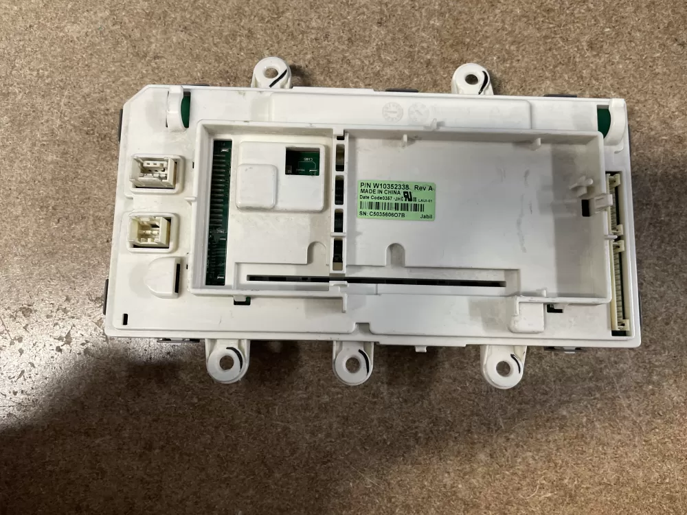 Whirlpool W10352338 Washer Control Board Interface AZ17176 | KM1362