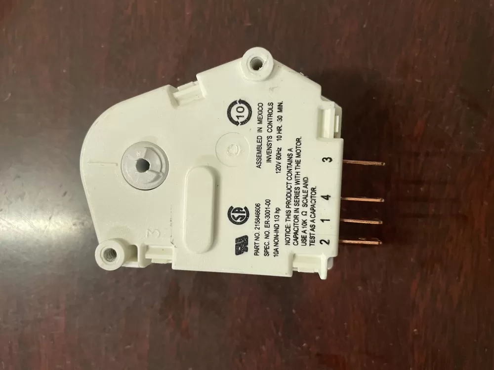 Frigidaire Kenmore AP2111929 12762 Refrigerator Defrost Timer AZ52716 | KM1935