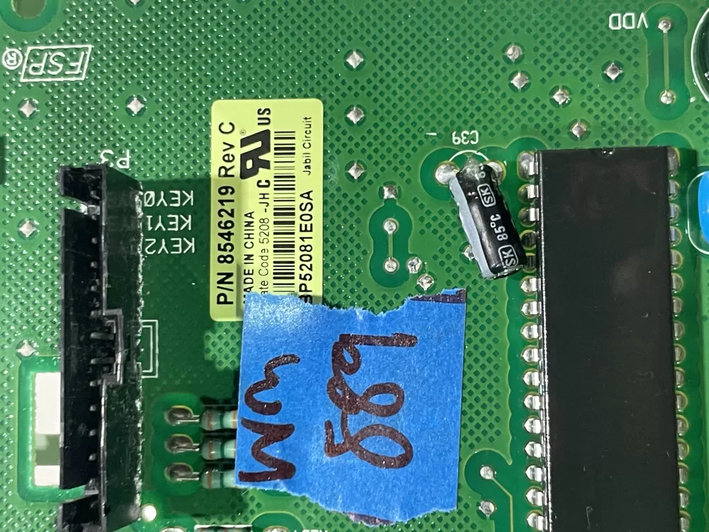 Whirlpool WP8546219 Dryer Control Board AZ152090 | Wm889