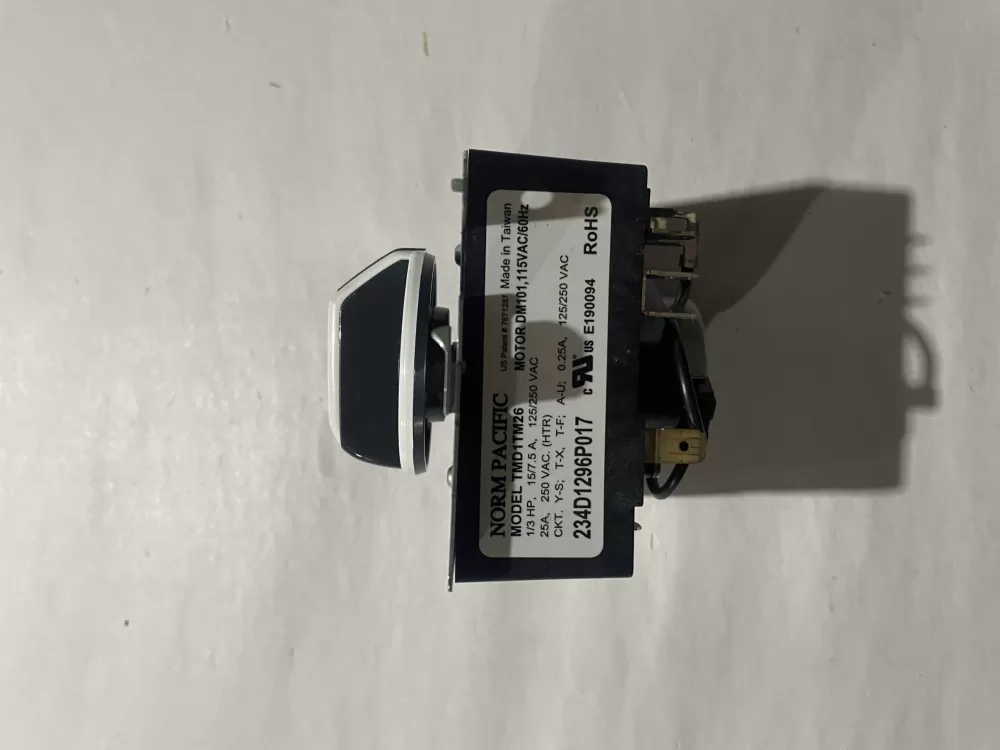 Kenmore  General Electric WE4M521 WE04X22654 PS11721520 234D1296P017 Dryer Timer