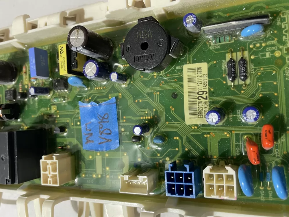 LG EBR62707629 Dryer Main Control Board AZ200346 | Wmv898