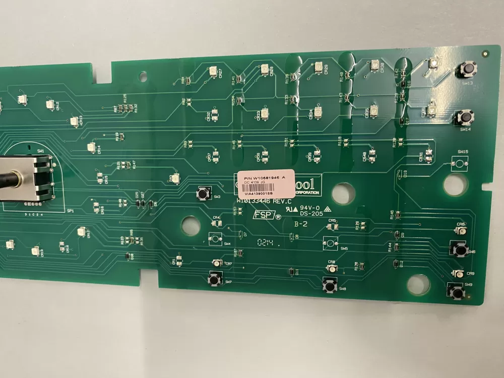 Whirlpool W10581946 Washer Control Board AZ220230 | BK1038