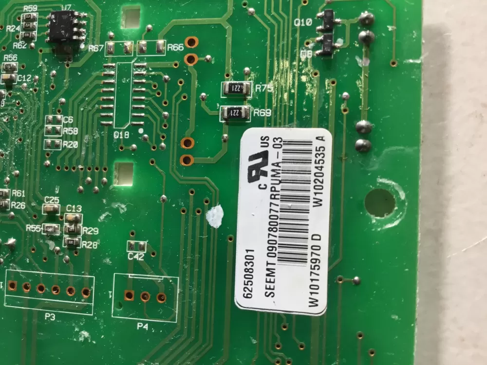 Whirlpool Kenmore W10175970 AP6016330 Refrigerator Control Board AZ46331 | NR273