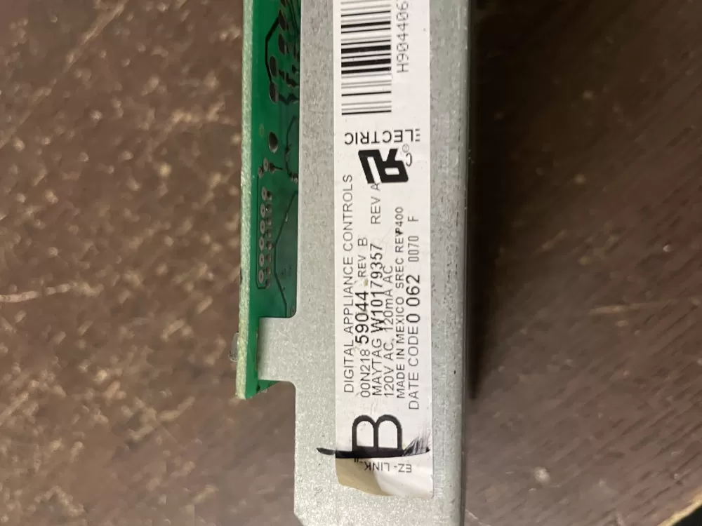 Whirlpool W10179357 AP6016390 Range Oven UI Control Board AZ46848 | Wm650