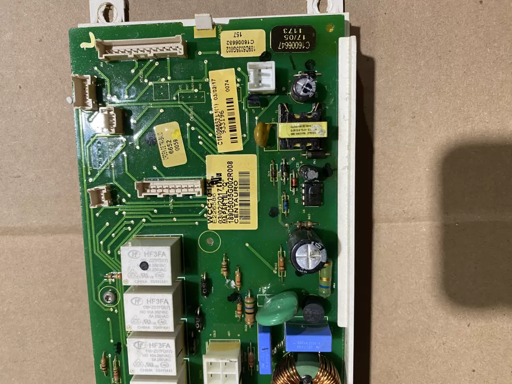 GE 189D5035G002 WH12X20274 Washer Control Board AZ64210 | BK2089