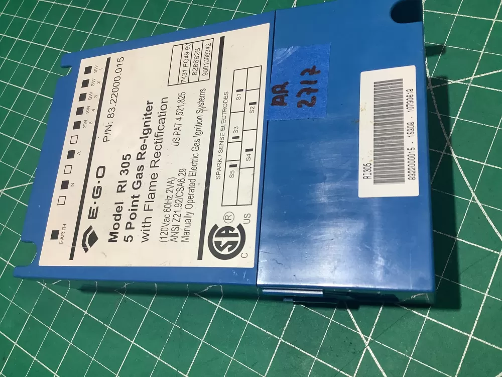 Bosch Thermador Gaggenau 83 22000 015 Cooktop Spark Module AZ184111 | AR2717