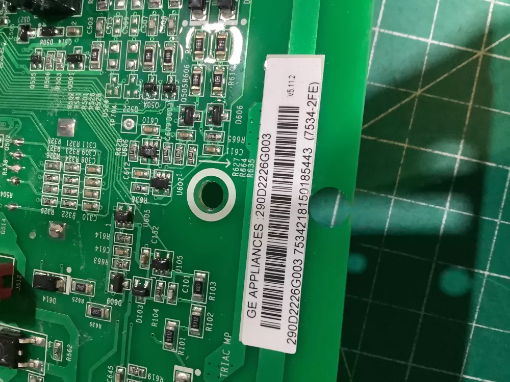GE WH22X32357 290D2226G003 WH18X28174 Washer Control Board AZ149610 | NR2493