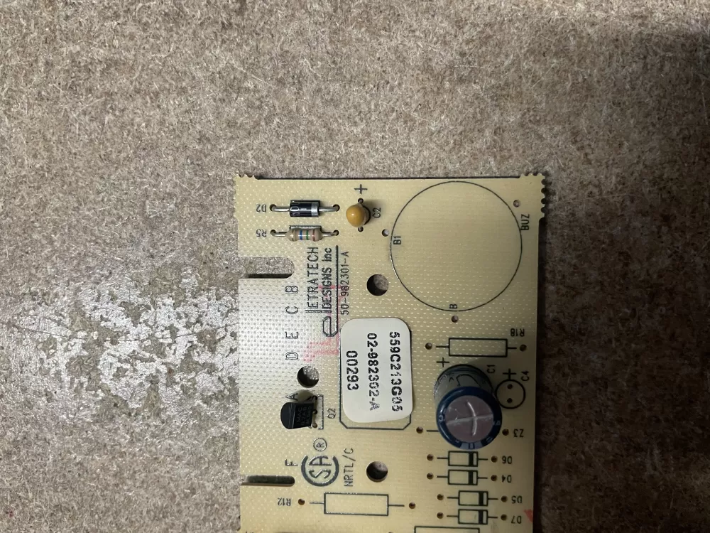 GE 559C213G05 50-982301- 50-982301- Dryer Control Board AZ6591 | KM1586