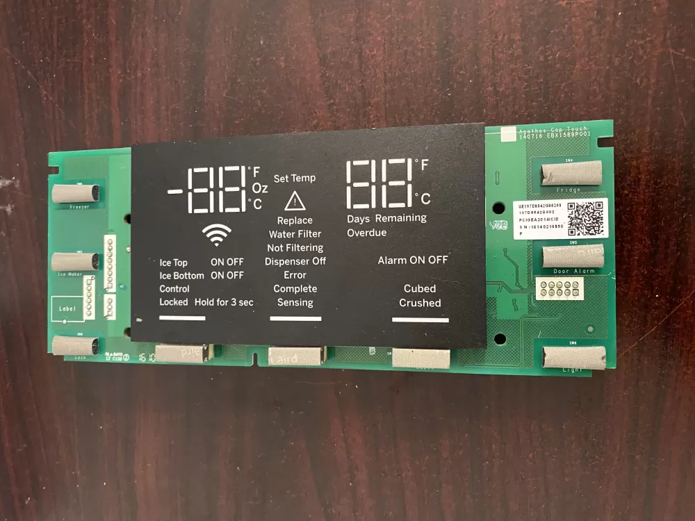 GE WR55X41025 197D8542G002 Refrigerator Control Board Dispenser AZ34438 | BK1703
