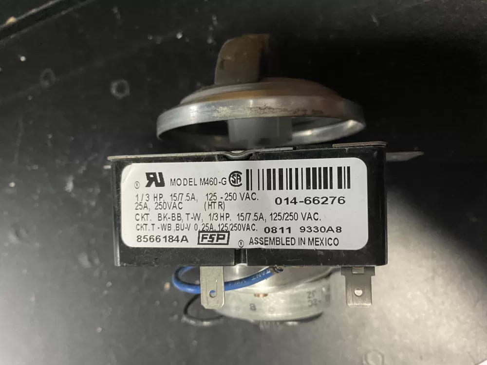 Whirlpool 8566184A 8566184 WP8566184 AP6013380 8566184R PS11746606 Dryer Timer